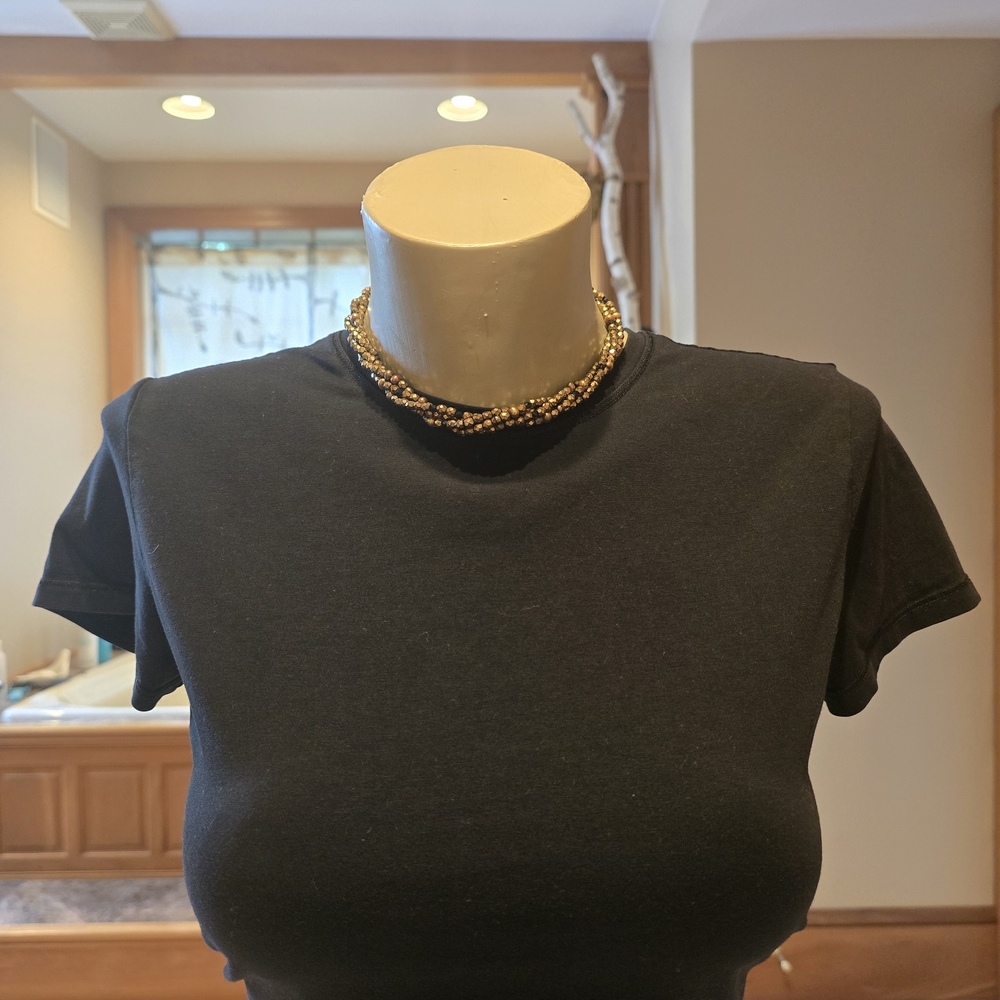 Handmade Gold Twist Necklace